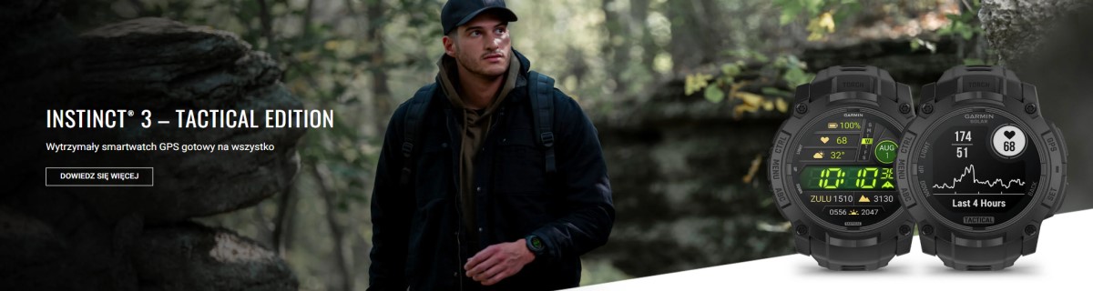 Garmin Instinct 3 Tactical Edition